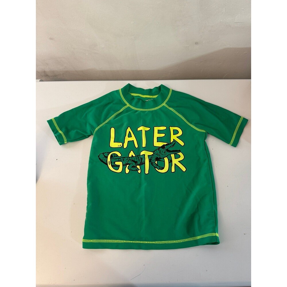 Toddler Boys Alligator Swim Set 4T